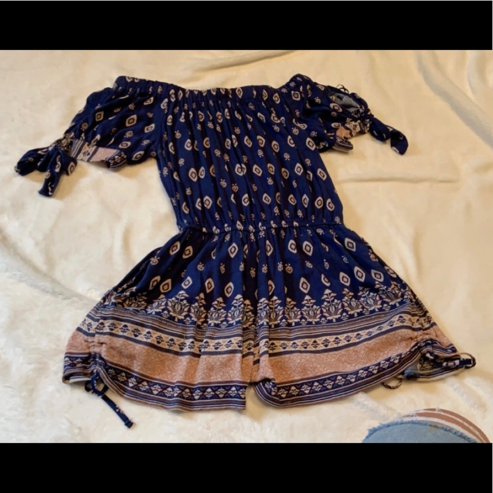 off the shoulder romper